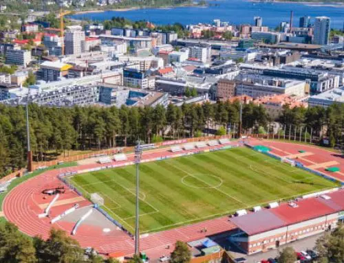 Evankeliumia Harjun stadionilla