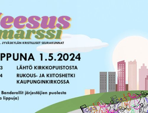 Jyväskylän kristilliset seurakunnat Jeesus-marssilla